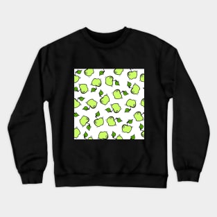 Fresh Green Apples Crewneck Sweatshirt